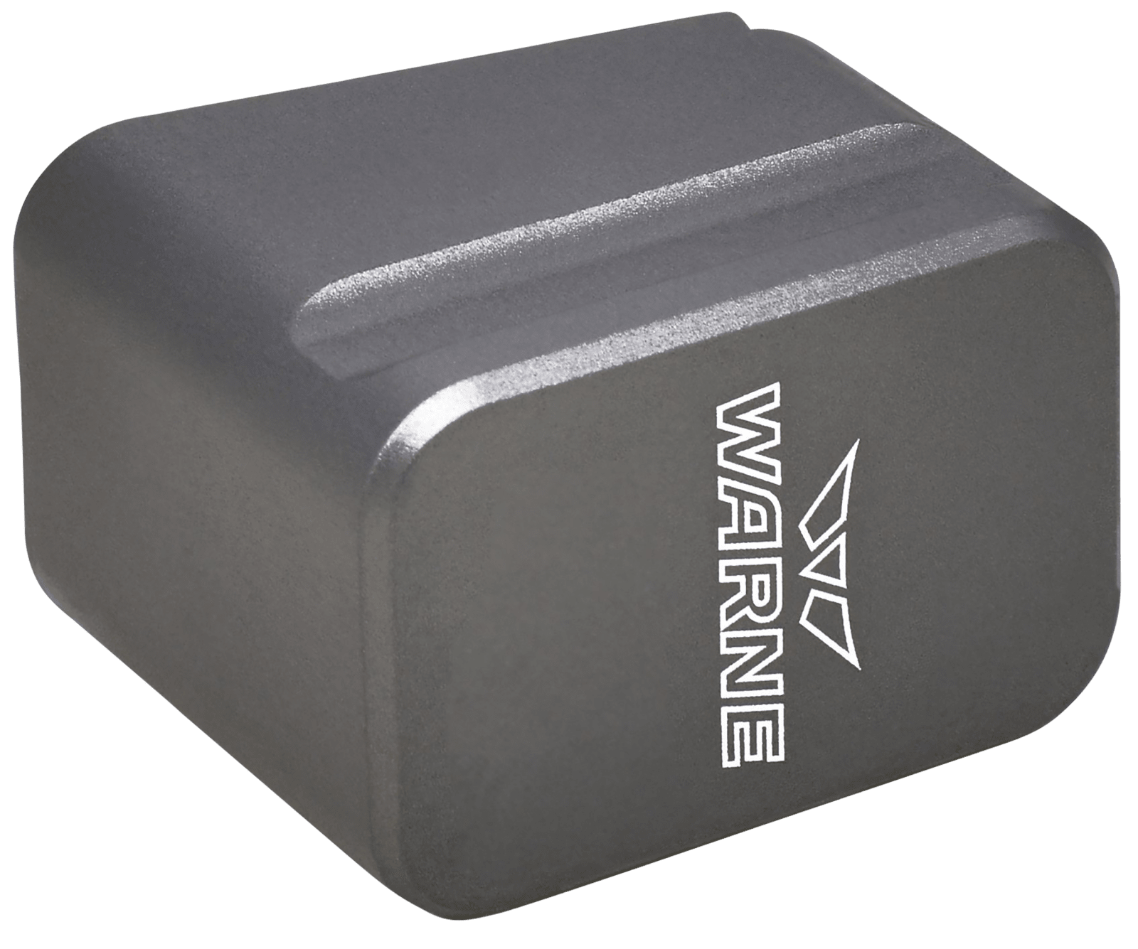 Warne MEG1954GR Magazine Extension  made of 6061-T6 Aluminum with Hardcoat Anodized Gray Finish for Glock 19, 23 Magazines (Adds 5rds 9mm Luger, 4rds 40 S&W)