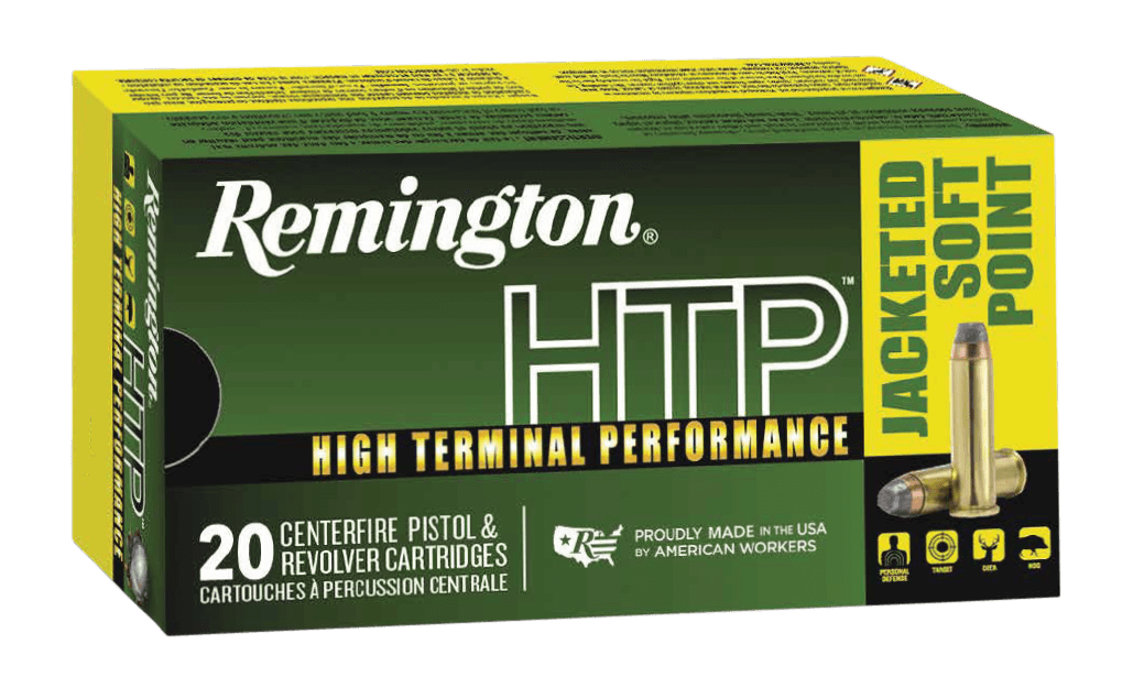 Remington Ammunition 23000 HTP  41RemMag 210gr Jacketed Soft Point 20 Per Box/25 Case