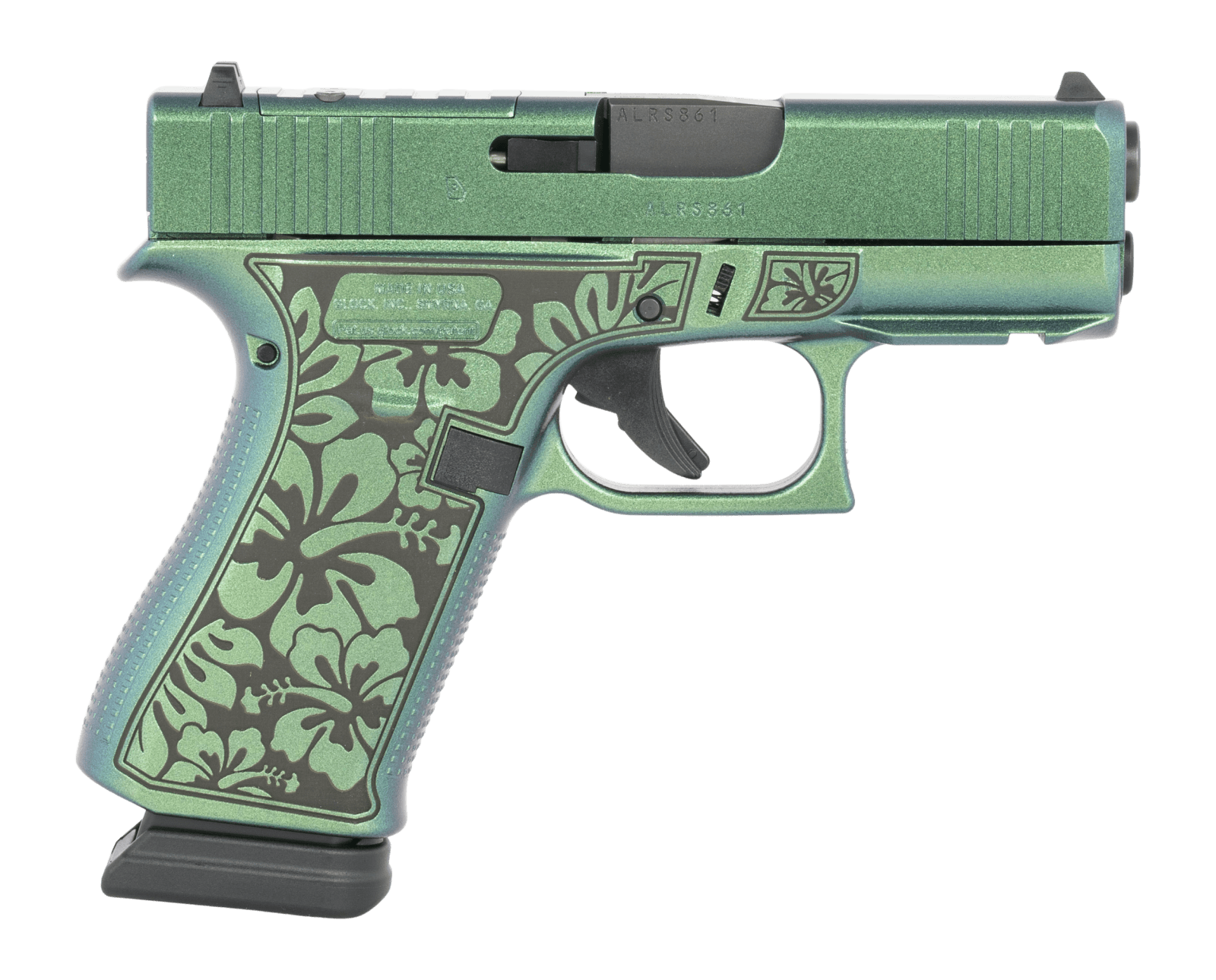 Glock UX4350204NR15ORMAKO G43X 9mm Luger 15+1 3.41" Steel Serrated Slide Ambidextrous