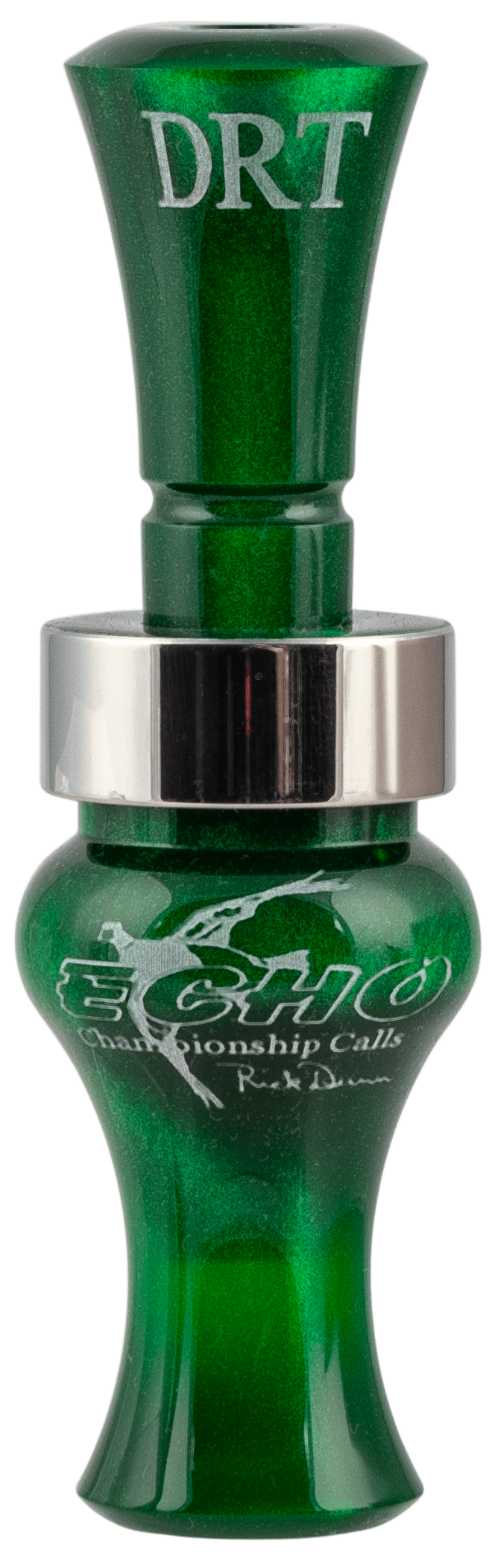 Echo Calls 79021 Timber Double Reed Mallard Hen Sounds Attracts Ducks Green Pearl Acrylic