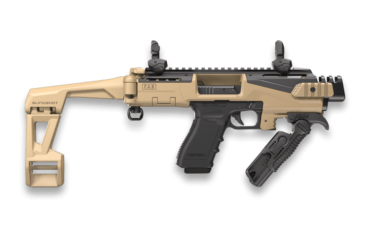 FAB FXKSCOUTSLAT  ADV CON KIT W/BRACE GLK17/19 FDE