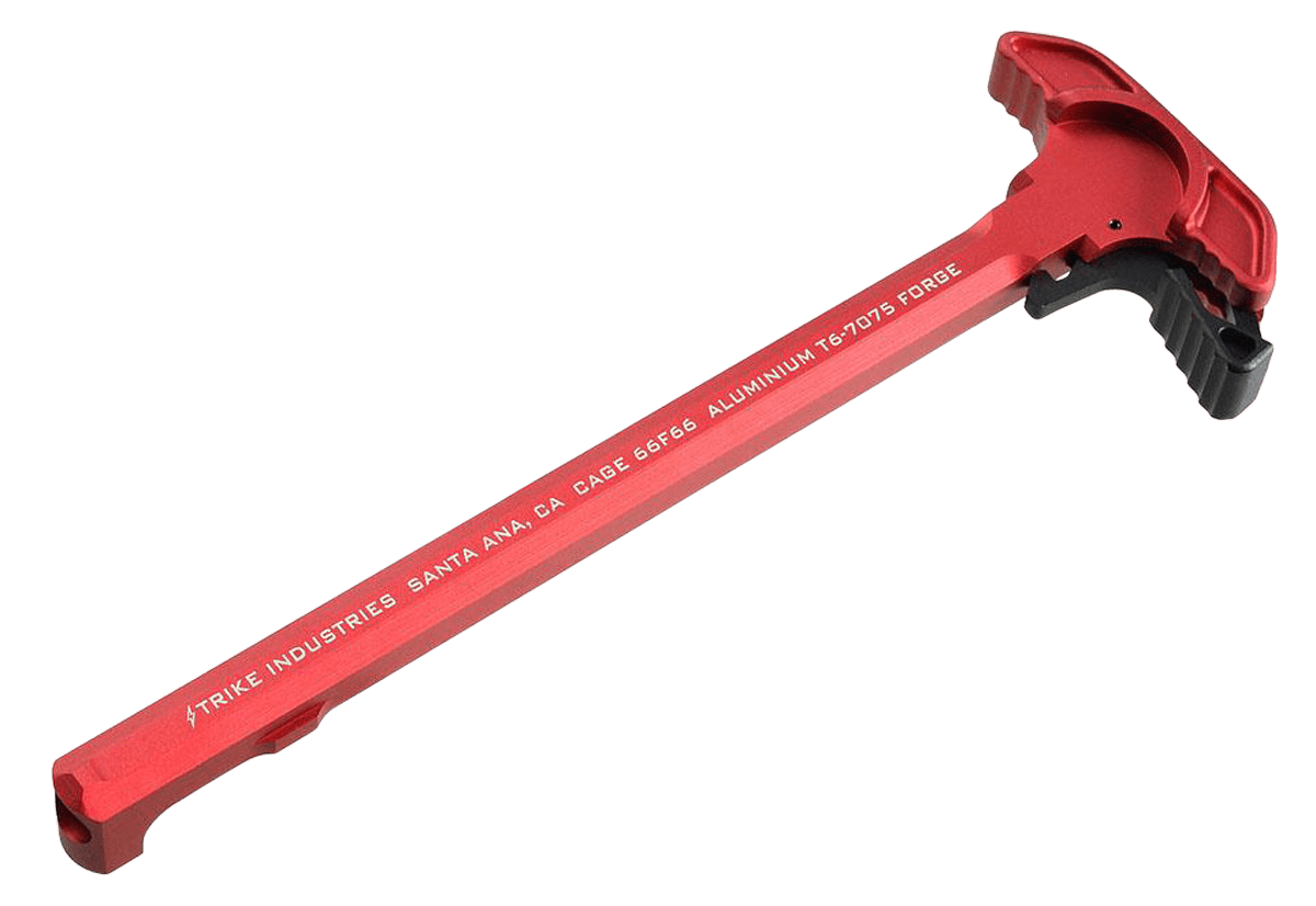 Strike ARCHELRED Extended Latch Charging Handle AR-15 Red Anodized Aluminum
