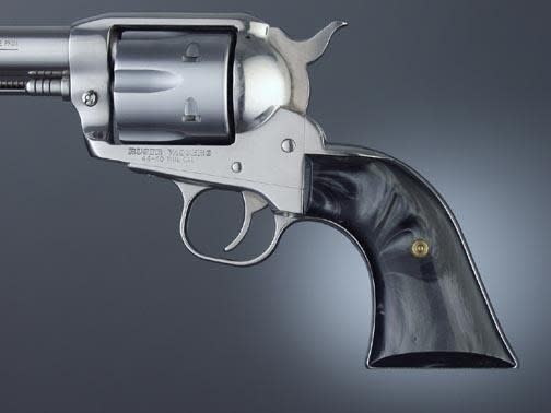 Hogue Ruger Blackhawk/Vaquero Black Pearl Cowboy Panels