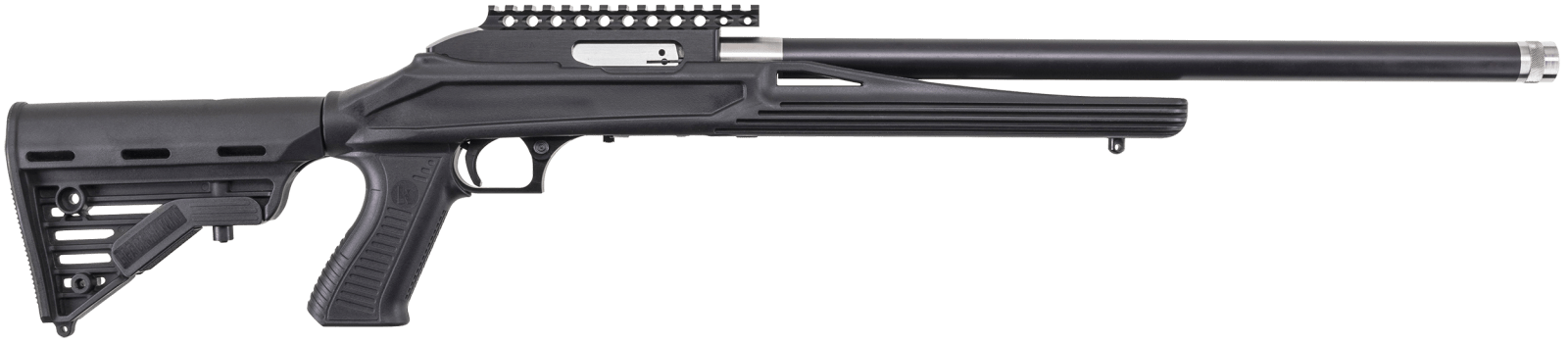 Magnum Research SSATB22UT Magnum Lite SwitchBolt 22 LR 10+1 18" Black Tensioned w/Threaded Muzzle Barrel, Black Receiver w/Picatinny Rail, Black Tactical Thumbhole Polymer Stock