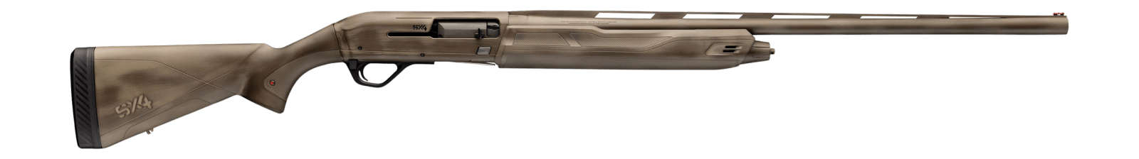 Winchester Repeating Arms 511347291 SX4 Hunter Full Size 12 Gauge Semi-Auto 3" 4- 2.75" Shells 26" Distressed Marsh Cerakote Steel Barrel & Aluminum Alloy Receiver, Fixed Distressed Marsh Synthetic St