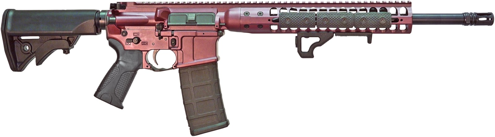 LWRC IC DI 5.56MM 16 FDE RED MLOK HG DI