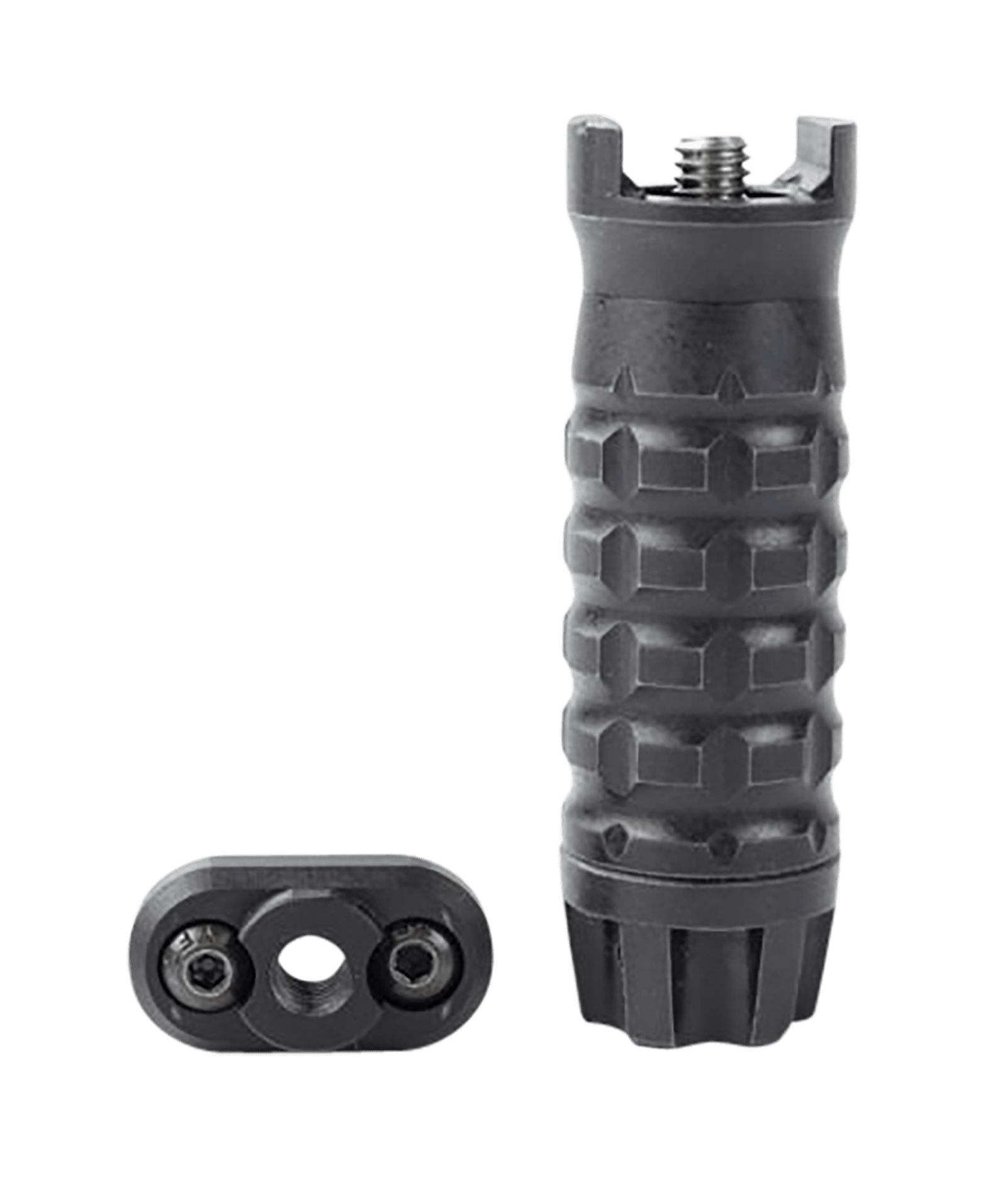 Samson 040510301 Medium Grenade Vertical Grip  Black Anodized M-LOK