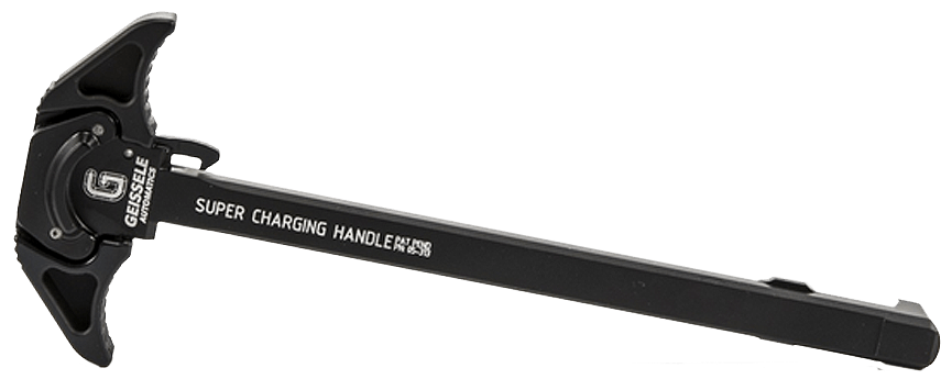 Geissele Automatics 05313B Super AR-15 Black Black Hardcoat Anodized 7075-T6 Aluminum Ambidextrous Hand