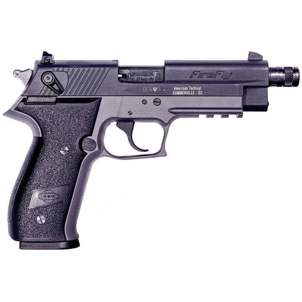 ATI GSG Firefly Handgun .22 LR 13rd Magazines(2) 4.9 Threaded Barrel Smoke Frame