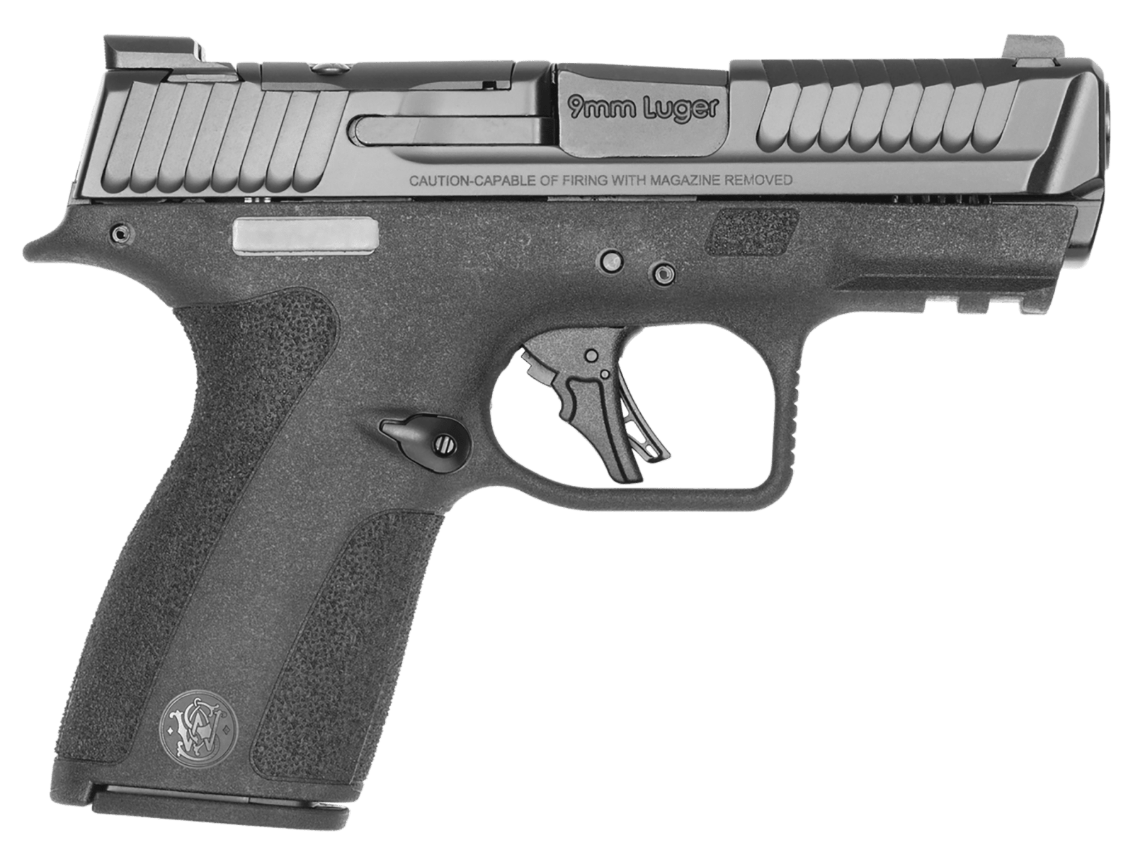S&W M&P9SHLDX    14264  9MM 3.6 13/15R TS      BLK