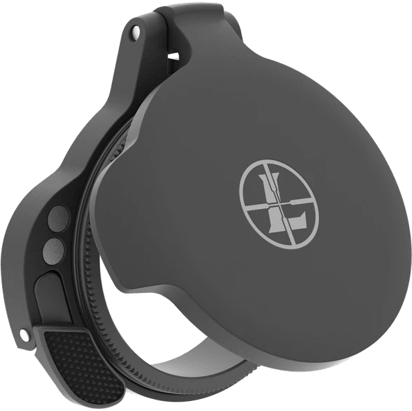 Leupold 59060 Alumina Scope Cover Matte Black Aluminum Screw On Mount Flip Open