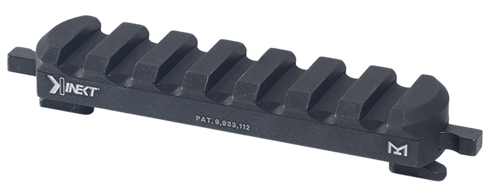 Kinetic Development Group KIN5-200 Kinect 7 Slot Mount M-LOK/Picatinny Rail Black