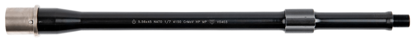 Ballistic Advantage BABL556036F Performance Series BA Hanson Mid-Length 5.56x45mm NATO 13.70" Threaded Black QPQ Chrome Moly Vanadium, Fits AR-15