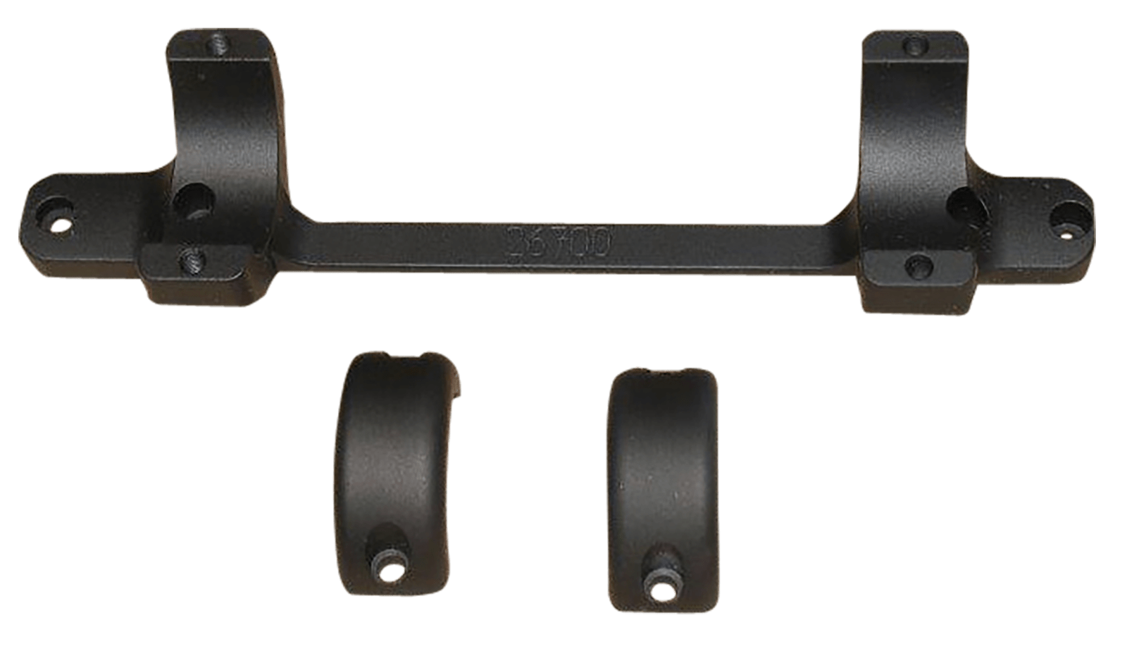 DNZ 62700 Game Reaper-Remington Scope Mount/Ring Combo Matte Black 1"