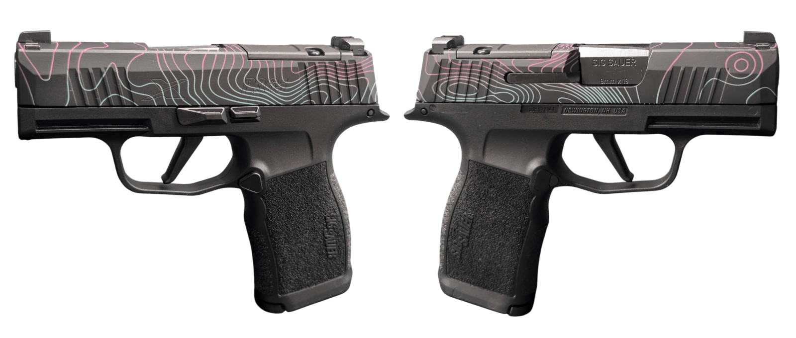 SIG SAUER P365X TOPO 9MM PSTL 3.1" BBL 2-12RD MAGS