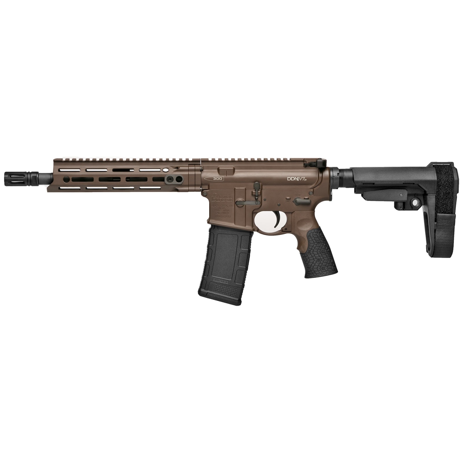 DD M4V7P PISTOL 300BLK 30RD BRN PSB