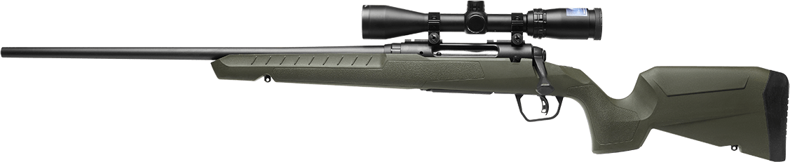 Savage Arms  Axis 2 XP Combo Green Compact 350 Legend 4+1 18" Left Hand