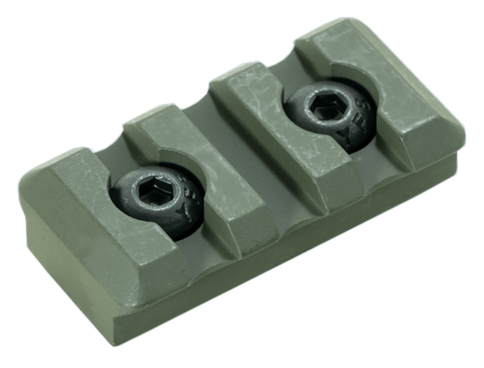 Timber Creek Outdoors M3SPROD M-LOK 3 Slot Picatinny Rail  OD Green Aluminum Fits AR-Platform