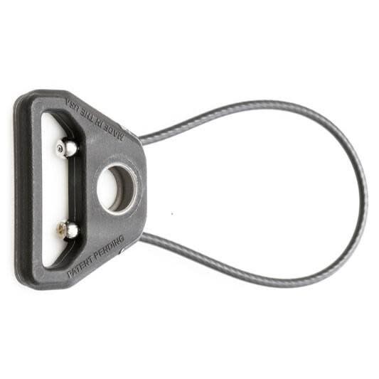 Blue Force Gear Molded Universal Wire Loop Sling Attachment Push Button 2.75" Black