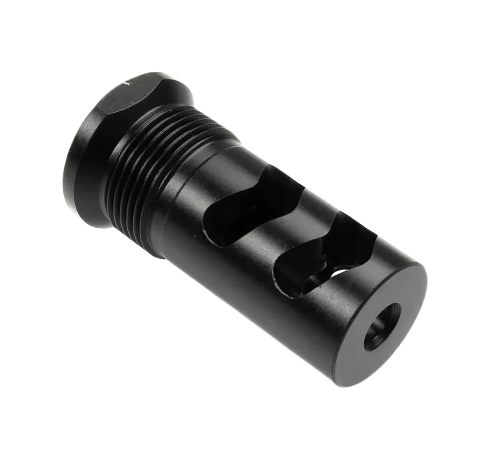 Wilson Combat SPRTMBFB556 Muzzle Brake Whisper 5.56 1/2"x28 Black Melonite