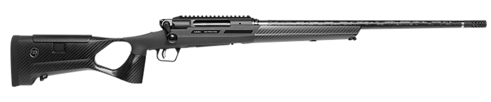 Savage Arms 58105 Impulse KLYM 6.5 PRC 2+1 24" Carbon Fiber Threaded Barrel, Black Aluminum Receiver w/Picatinny Rail, Black Custom by FBT Synthetic Stock, Ambidextrous
