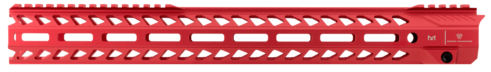 Strike STRIKERAIL Strike Rail  AR-15 Red Aluminum 17" M-LOK