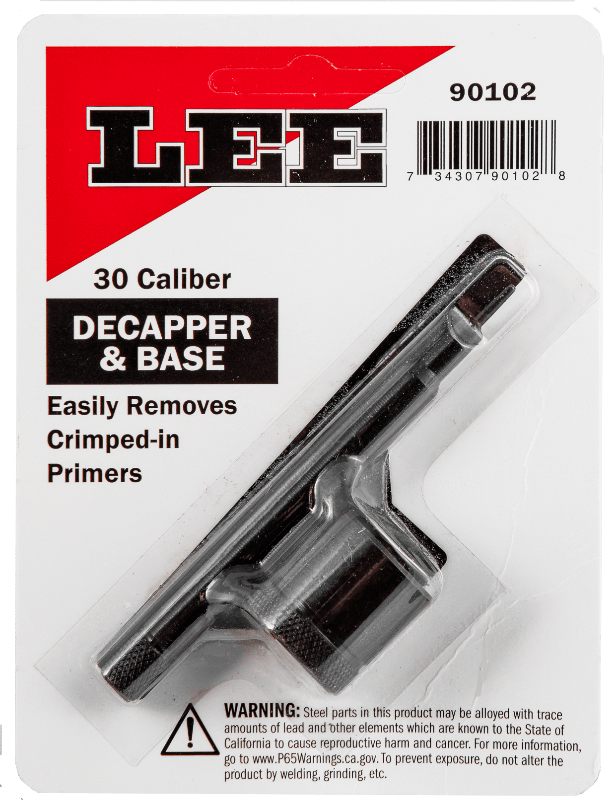 Lee Precision 90102 Decapper & Base  30 Caliber
