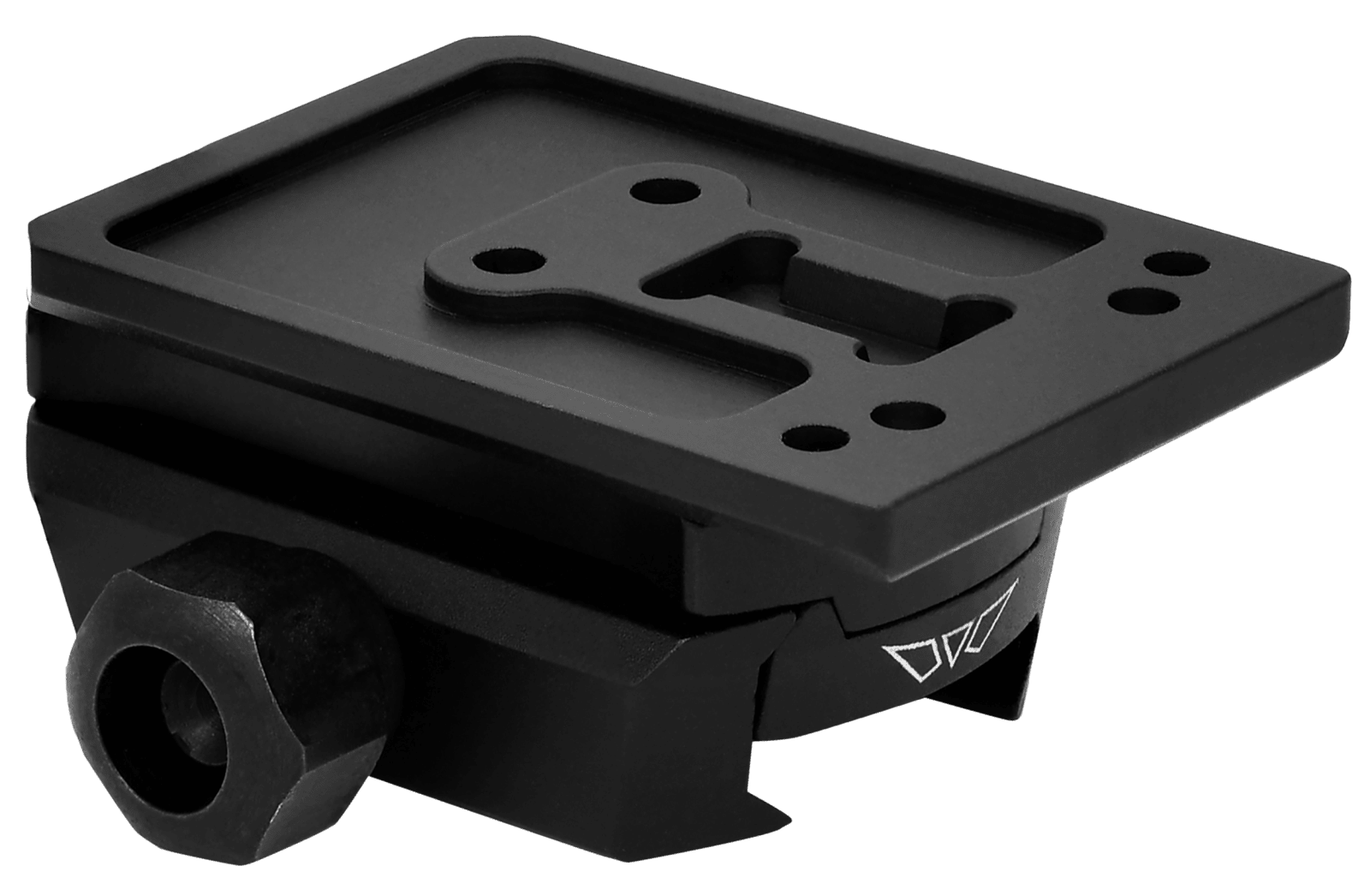 Warne 6104M Red-Dot Riser Holosun AEMS Tactical Black Anodized