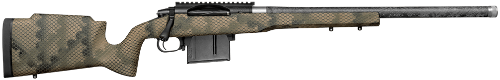 Proof Research 143810 Elevation MTR 2.0 22 Creedmoor 4+1 18" Carbon Fiber Match Grade Threaded Barrel, Black Receiver w/Picatinny Rail, Tactical Flat Dark Earth Proof Fixed Carbon Fiber Stock, Right H