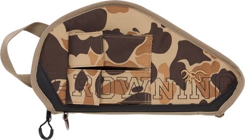BROWNING RANGE PRO PISTOL RUG 11" VINTAGE TAN W/2MAG POCKETS