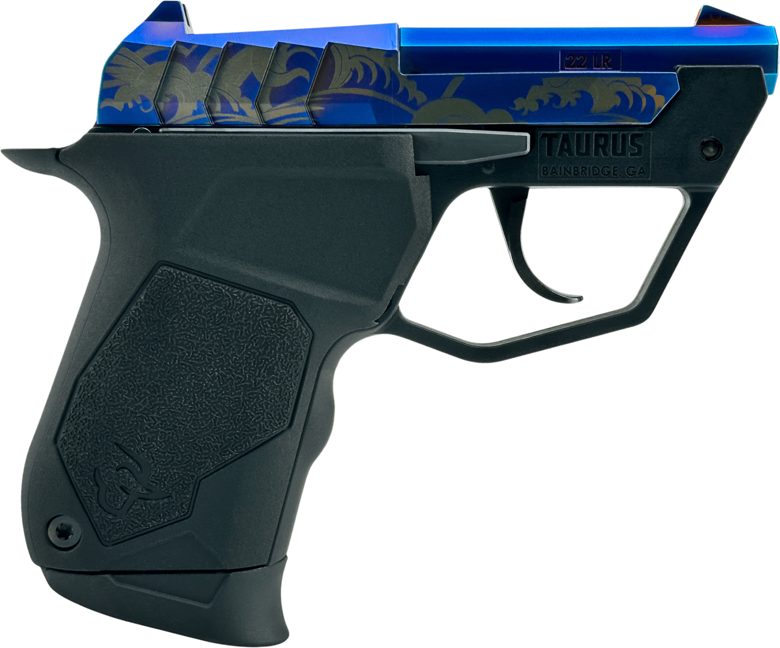 Taurus 1-22TUC13BL-GW 22TUC Micro Compact Frame 22 LR 9+1 2.50" Tip-Up Barrel