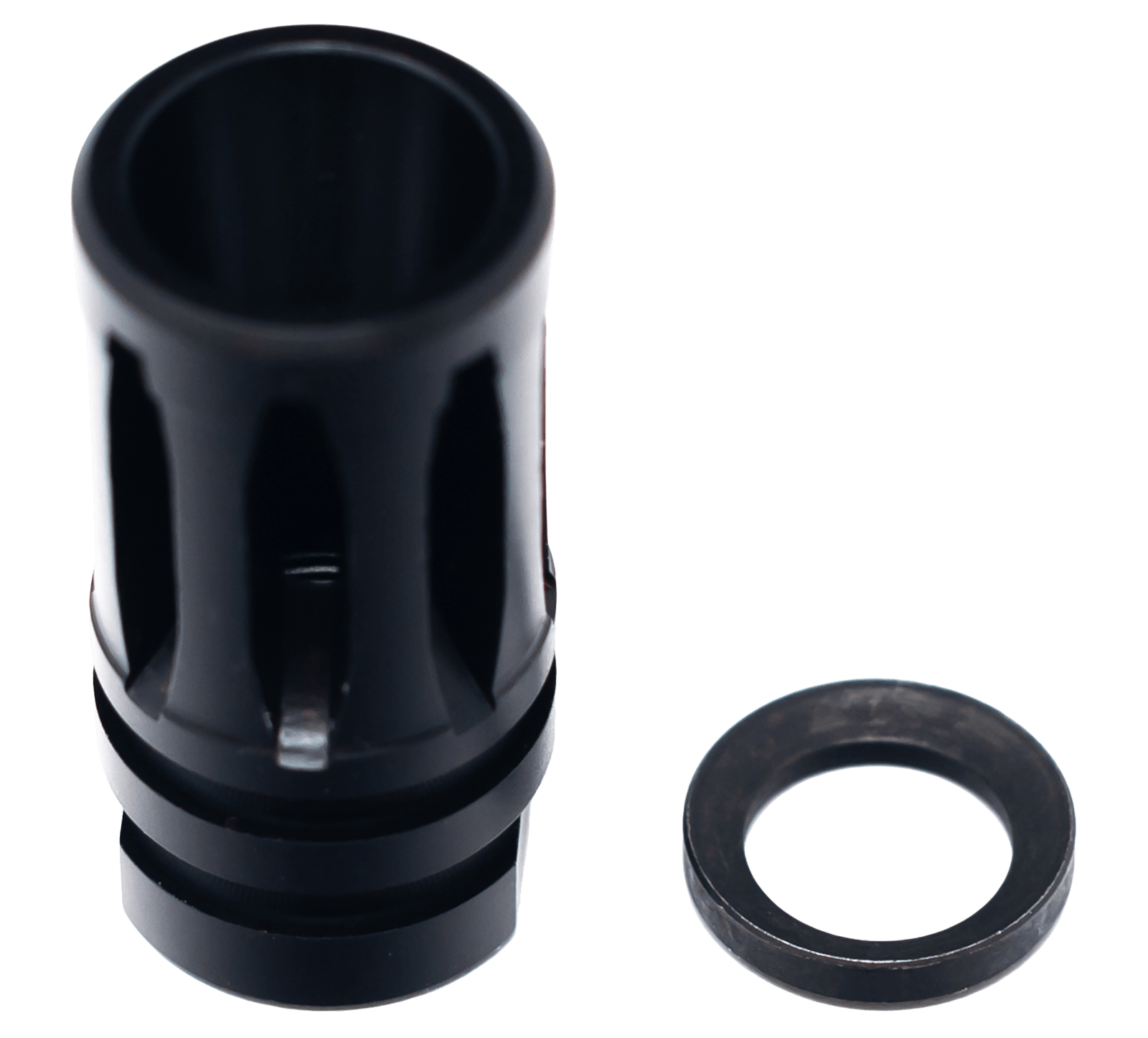 Faxon Firearms FFMD762A2  A2 Flash Hider Black Nitride 5/8"x24 Threads 30 Cal