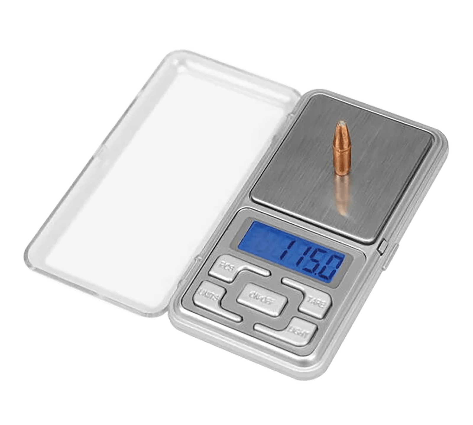Frankford Arsenal 205205 DS-750 Digital Reloading Scale Silver Multi-Caliber