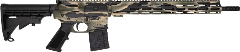 GLFA AR15 RIFLE 350 LEGEND 16" S/S 5RD PURSUIT GREEN CAMO