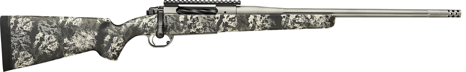 Springfield Armory BAB92465PRCY 2020 Boundary  6.5 PRC 24" Rogue Camo Fluted Barrel Tactical Gray Cerakote Model 2020 Stainless Steel Receiver Carbon Fiber w/ M-LOK