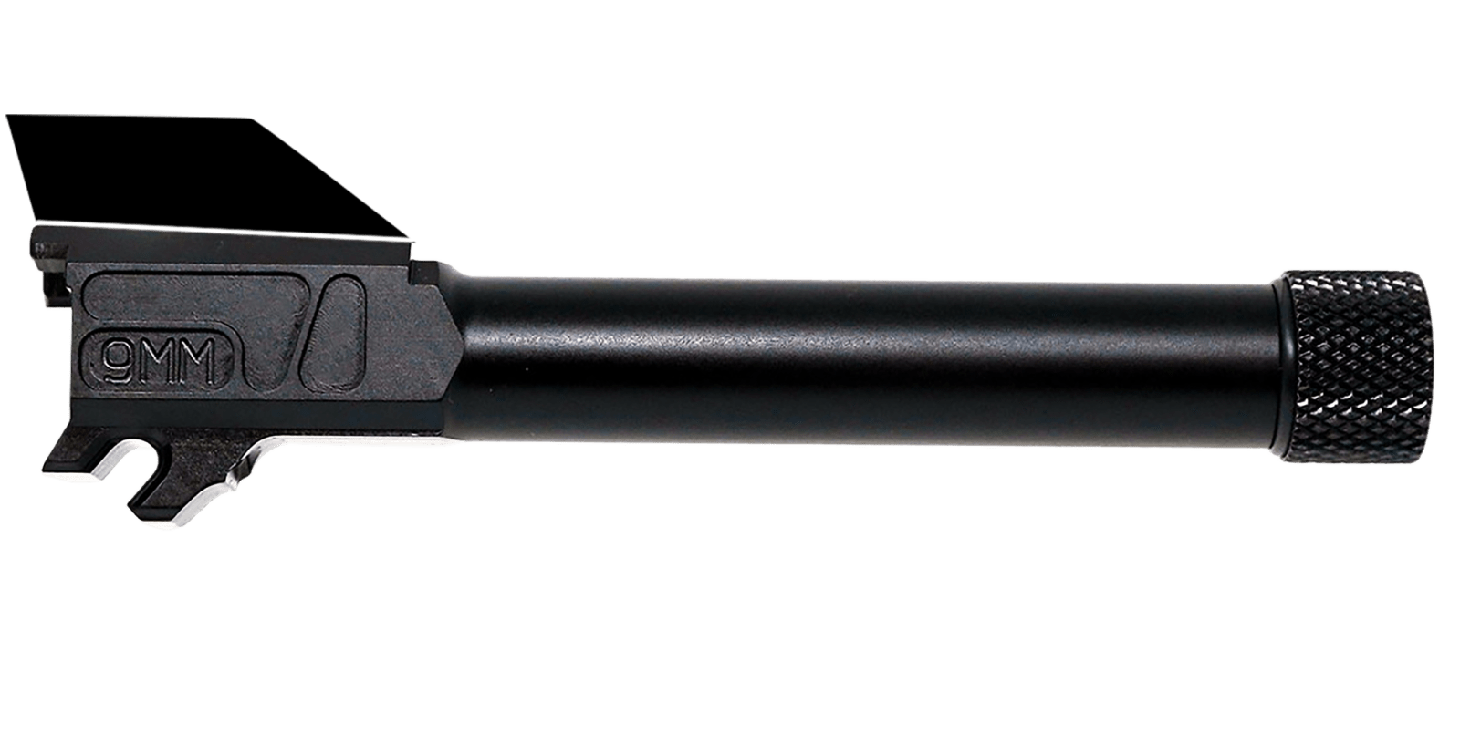 Faxon Firearms 365A910NXNOQ-T Duty Series  9mm Luger Threaded Black Nitride Chrome Moly Vanadium, Fits Sig P365 XL