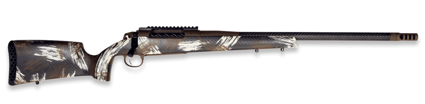 Weatherby 3WACT257WR6B 307 Alpine CT 257 WBY Mag 3+1 24" Carbon Fiber BSF Threaded Barrel, Chocolate Brown Cerakote Steel Receiver w/Picatinny Rail, Carbon Fiber w/WYO Brown & Backpack Sponge Accents