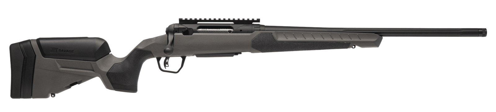 Savage Arms 32522 110 Core Hunter 22-250 Rem 4+1 20" Fluted Barrel, Flat Dark Gray AccuStock w/AccuFit V2 Synthetic Stock, Right Hand