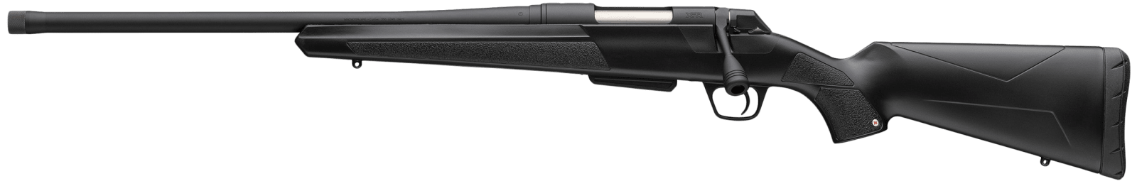 Winchester Repeating Arms 535783212 XPR SR Full Size 243 Win 3+1 20" Black Perma-Cote Threaded Sporter Barrel & Drilled & Tapped Steel Receiver, Fixed Matte Black Synthetic Stock, Left Hand