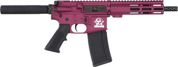 GLFA AR15 PISTOL 223 WYLDE 7.5" NITRIDE BARREL BLK CHERRY
