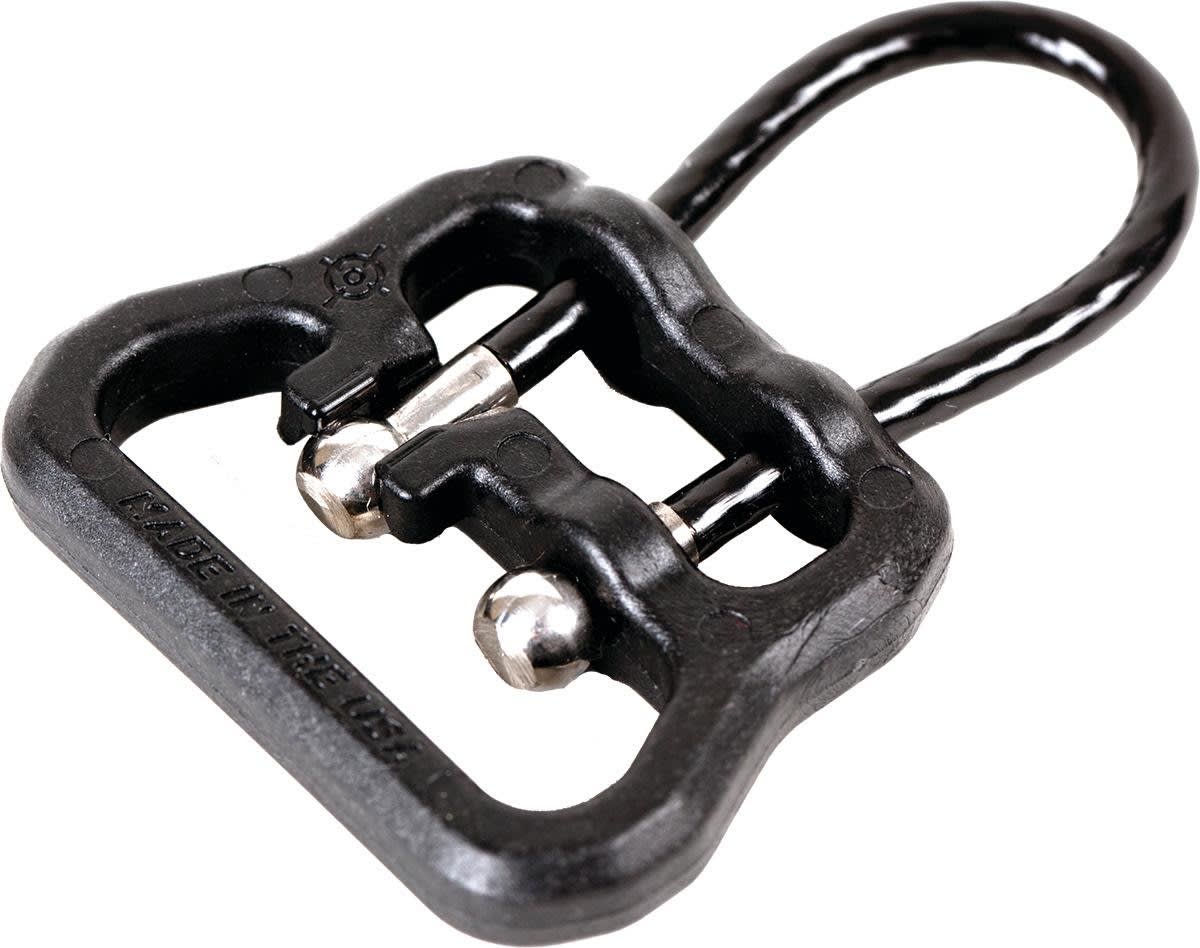 ULOOP FOR 1INCH SLINGS AND SMALLER BLACK