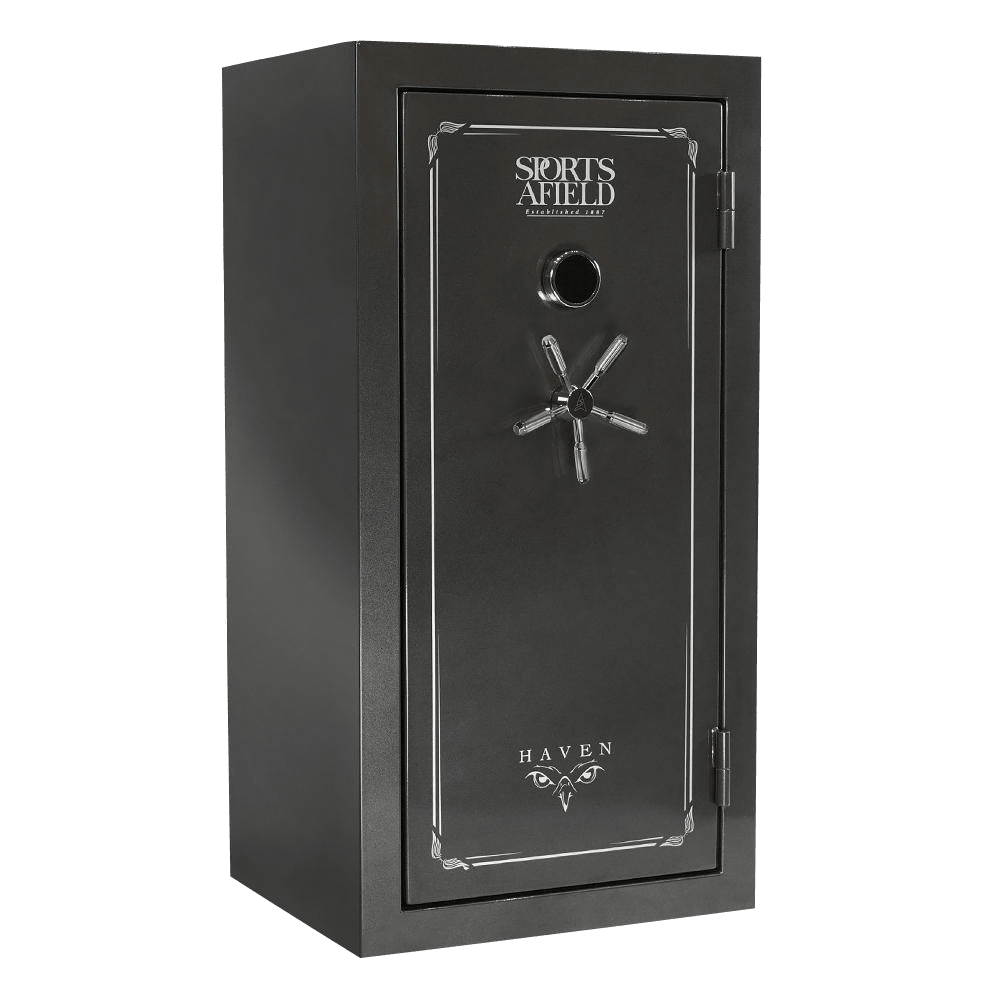 Sports Afield SECSA5930HX Haven Electronic Keypad/Key Entry Dark Gray Metallic Steel Holds 36 + 6 59" H x 30" W x 25" D Fireproof- Yes