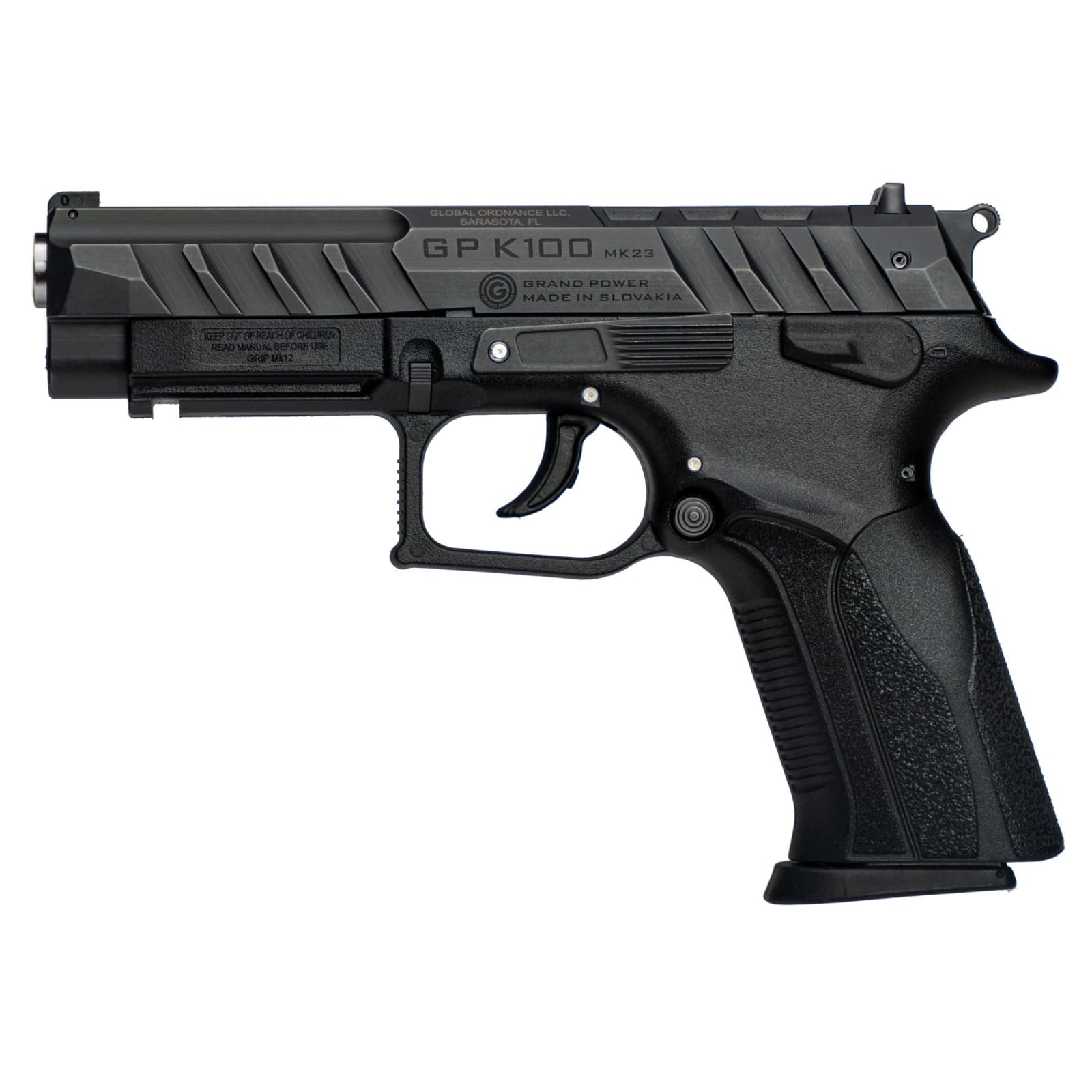 GPWR K100 9MM MK23 4.25" 15RD BLACK