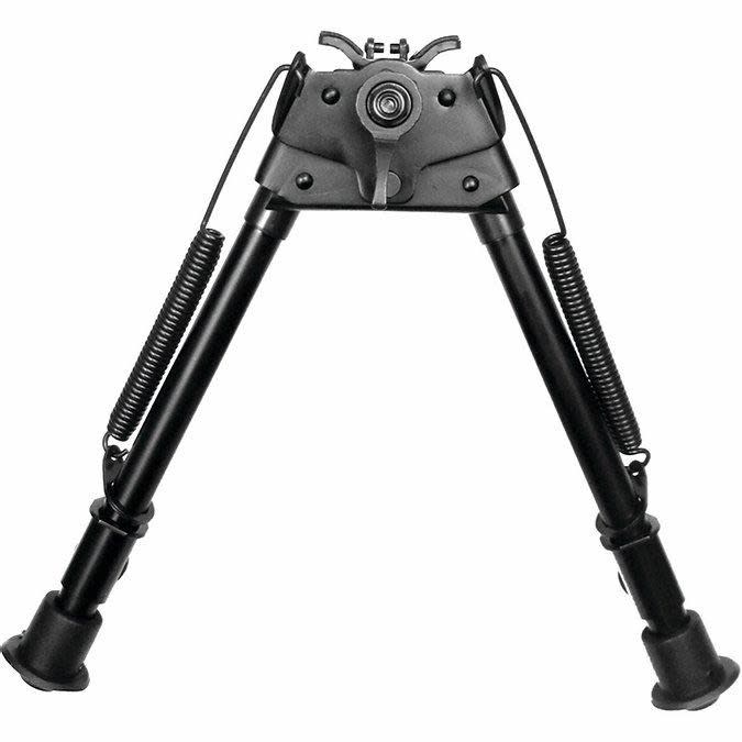 TacShield Heavy Duty Bi-pod Pivot Adjustable 9"-13" Matte Black