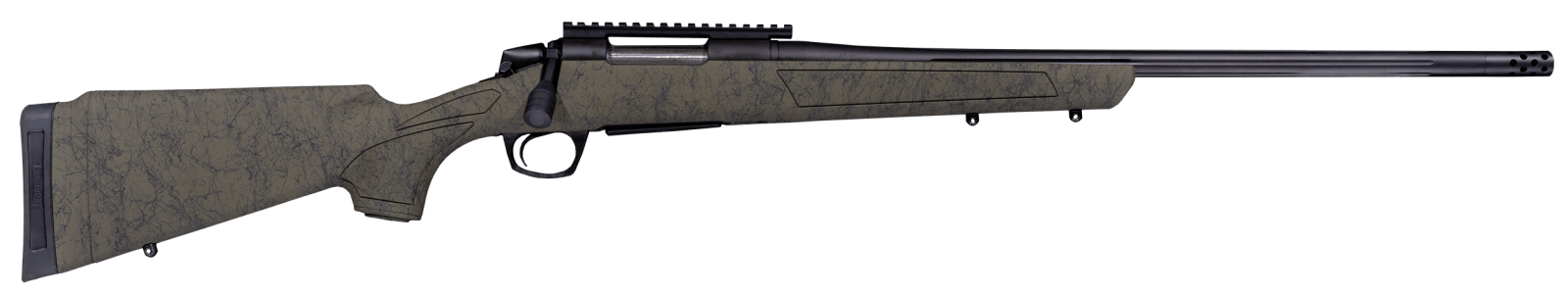 CVA CR3991G Cascade XT Full Size 300 Win Mag 4+1 24" Graphite Black Cerakote Steel Threaded Barrel, OD Green Adj w/Soft Touch Synthetic Stock