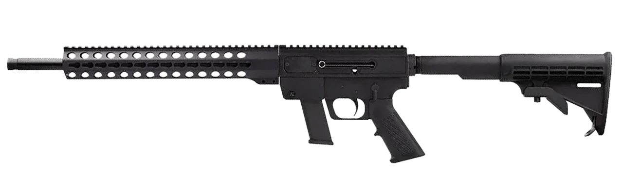 Blue Line Solutions JRC9G3-TB/BL   9mm 17" Threaded Barrel M-LOK Forend
