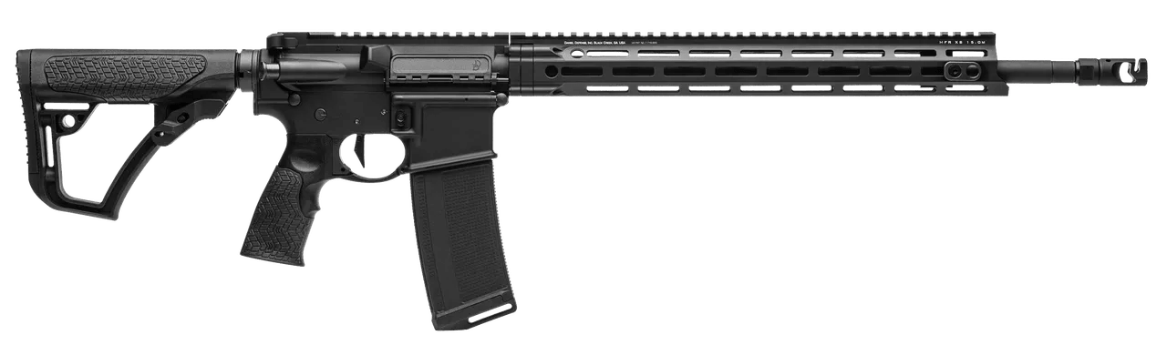 Daniel Defense 0212816541047 DDM4 V7 Pro 5.56x45mm NATO 30+1 18" Threaded Heavy Barrel w/Muzzle Climb Mitigator, Black Hard Coat Anodized Receiver, 6 Position Stock w/SoftTouch Overmolding