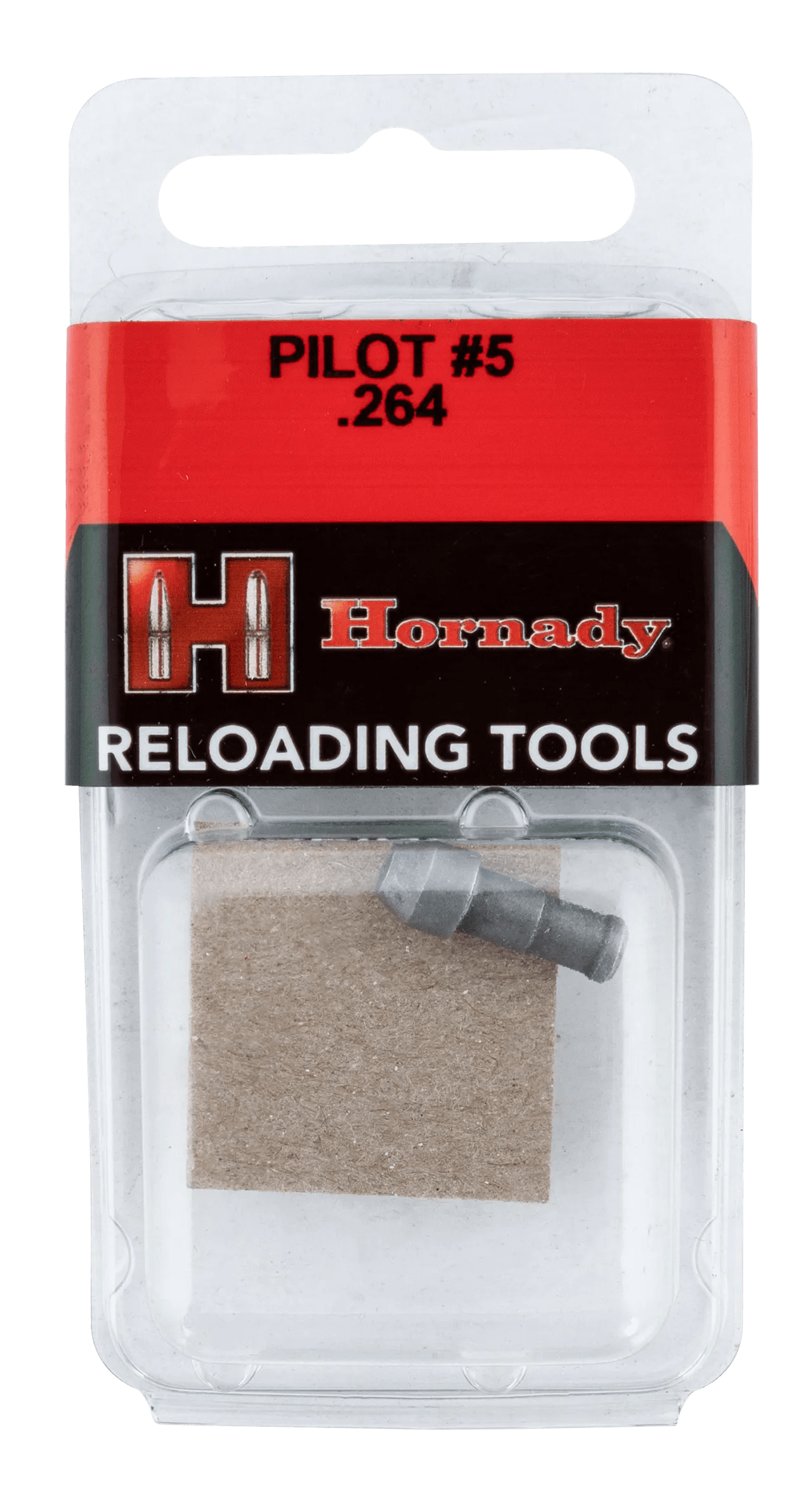 Hornady 390947 Cam Lock Pilot .264 Silver 6.5 Creedmoor Steel