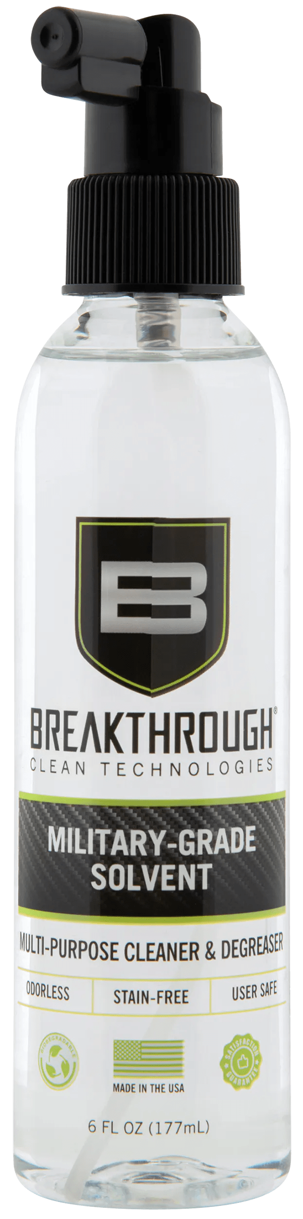 Breakthrough Clean BTS6OZ Military Grade Solvent 6 oz Spray