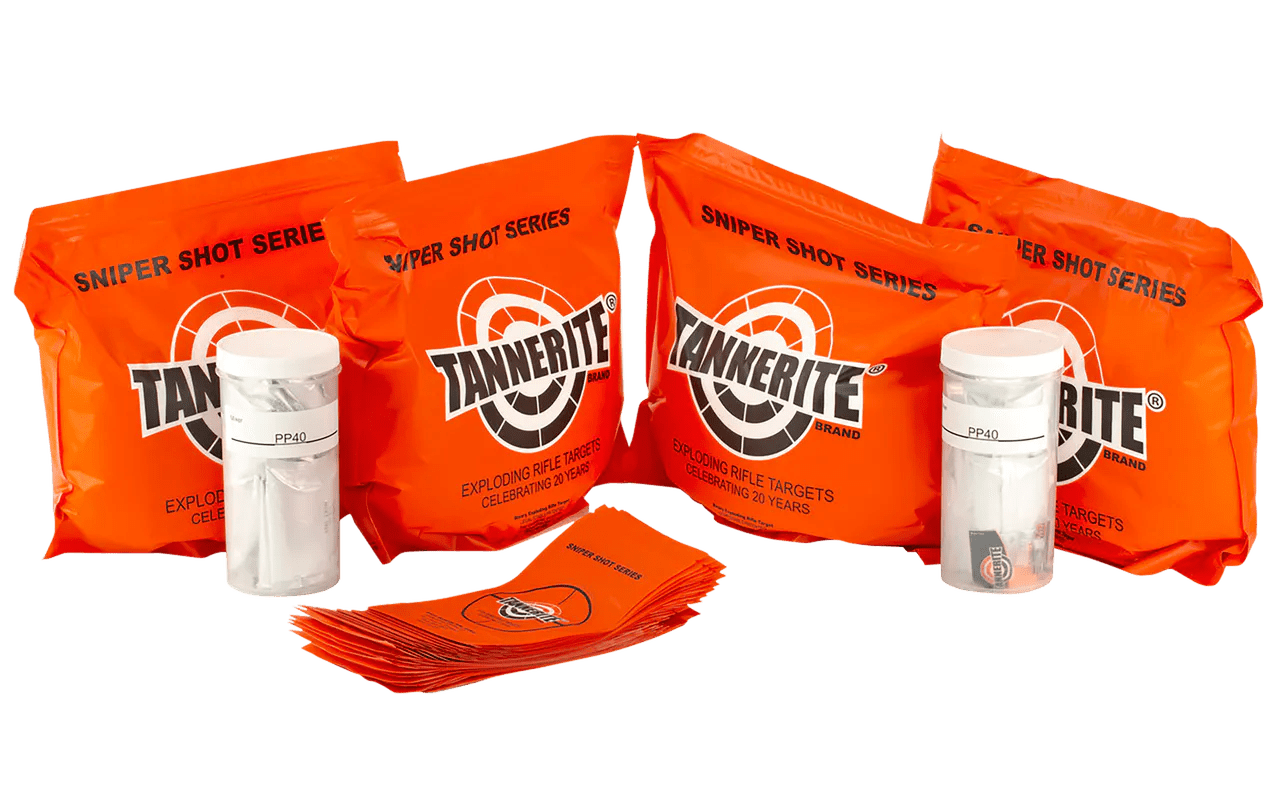 Tannerite PP40 Sniper Shot  Impact Enhancement Explosion Centerfire Rifle Firearm 0.50 lb 40 Targets